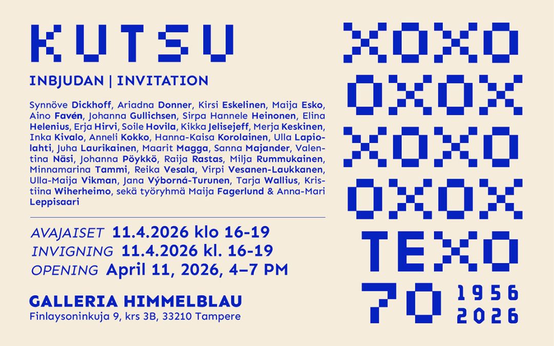 TEKSTIILITAITEILIJAT TEXO RY JUHLISTAA YHDISTYKSEN 70-VUOTISTA TAIVALTA TAMPEREELLA – JUHLANÄYTTELYN TEEMANA VÄRI